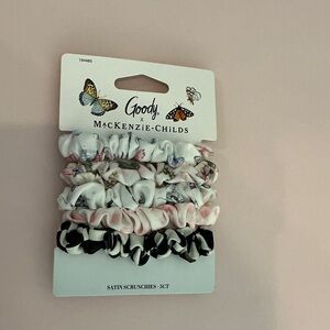 Goody x MacKenzie-Childs Floral Satin Scrunchies Set